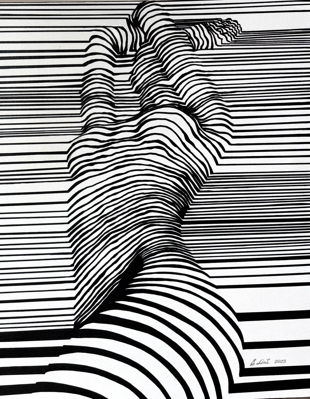Between the Lines / Original Artwork / 2023