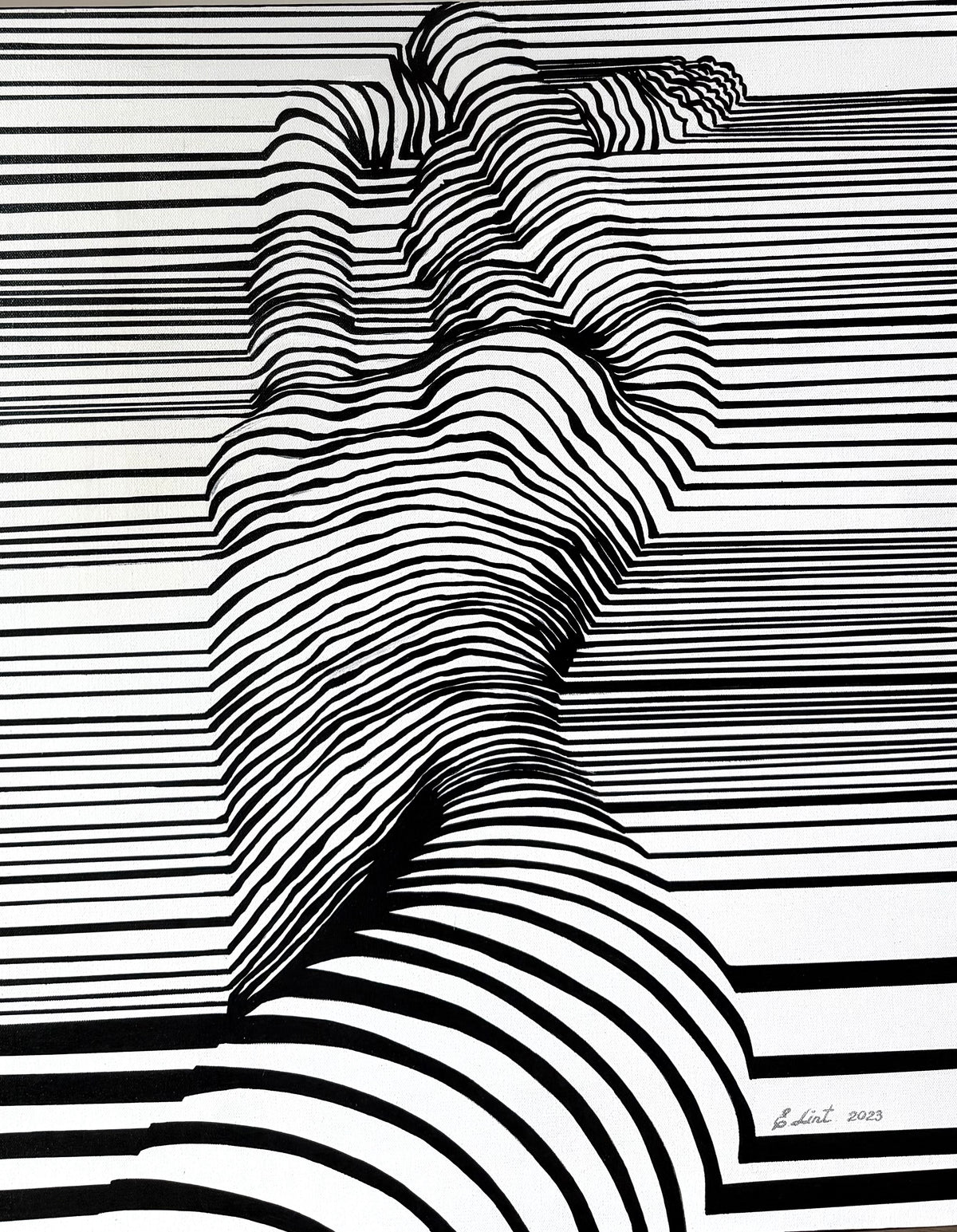 Between the Lines / Original Artwork / 2023