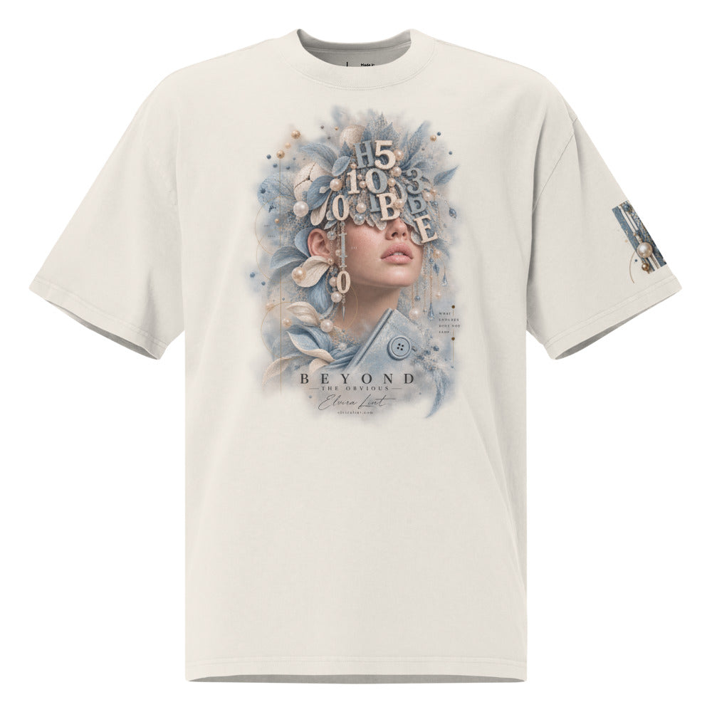 BEYOND THE OBVIOUS - Oversized Faded T-Shirt | EL
